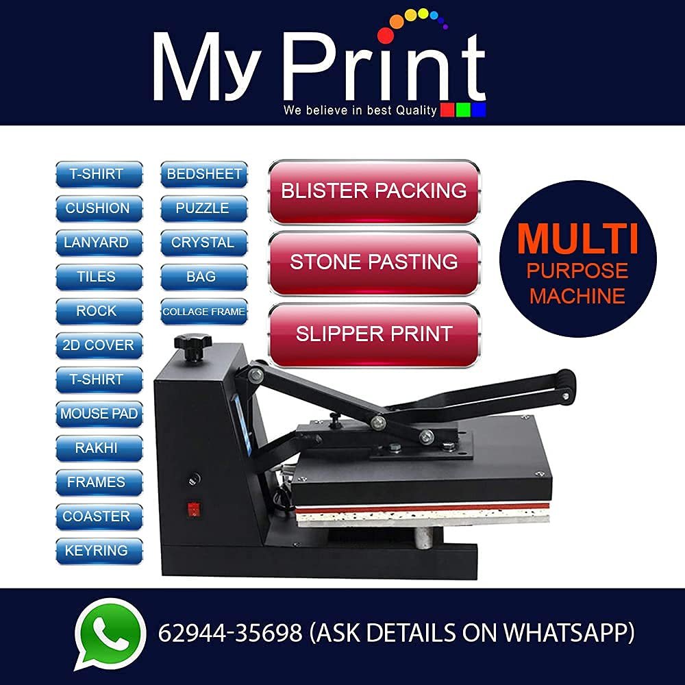 My Print | Heat Press Machine 16x24 | Heavy Duty | Multifunctional Use - Image 2