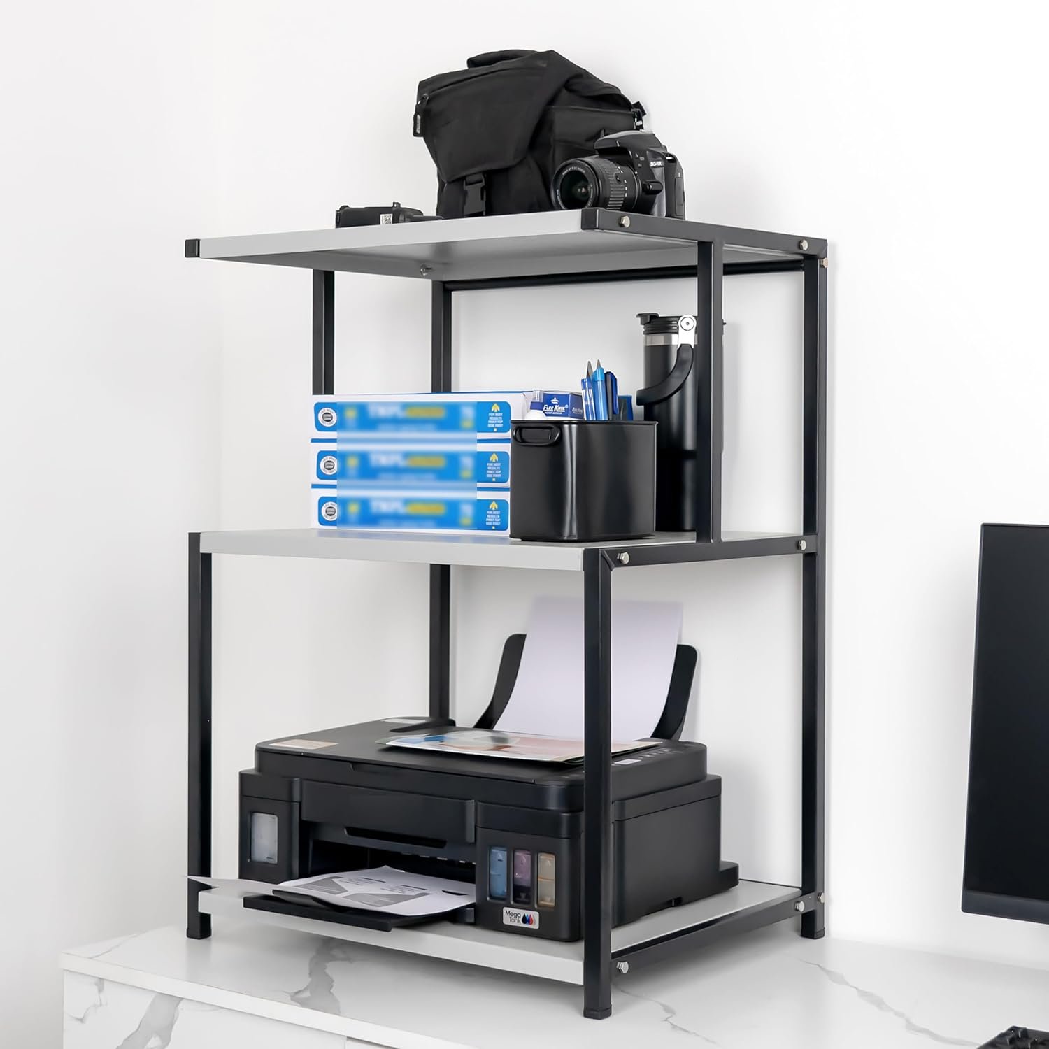 D&V Engineering Multi-Purpose 3-Tier Stand | Heavy-Duty Storage Rack
